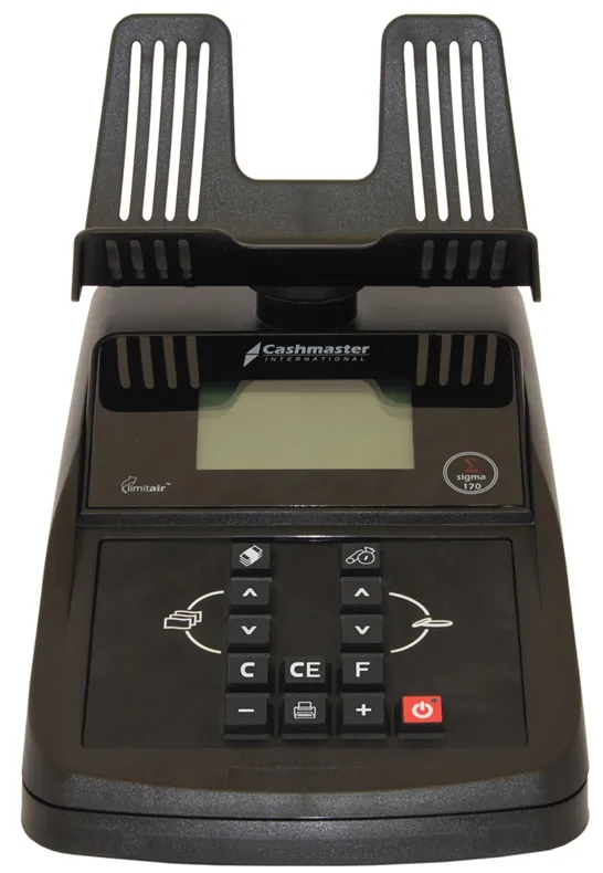 Mynt og seddelteller Cashmaster Sigma 170 T.A. Elektronikk AS
