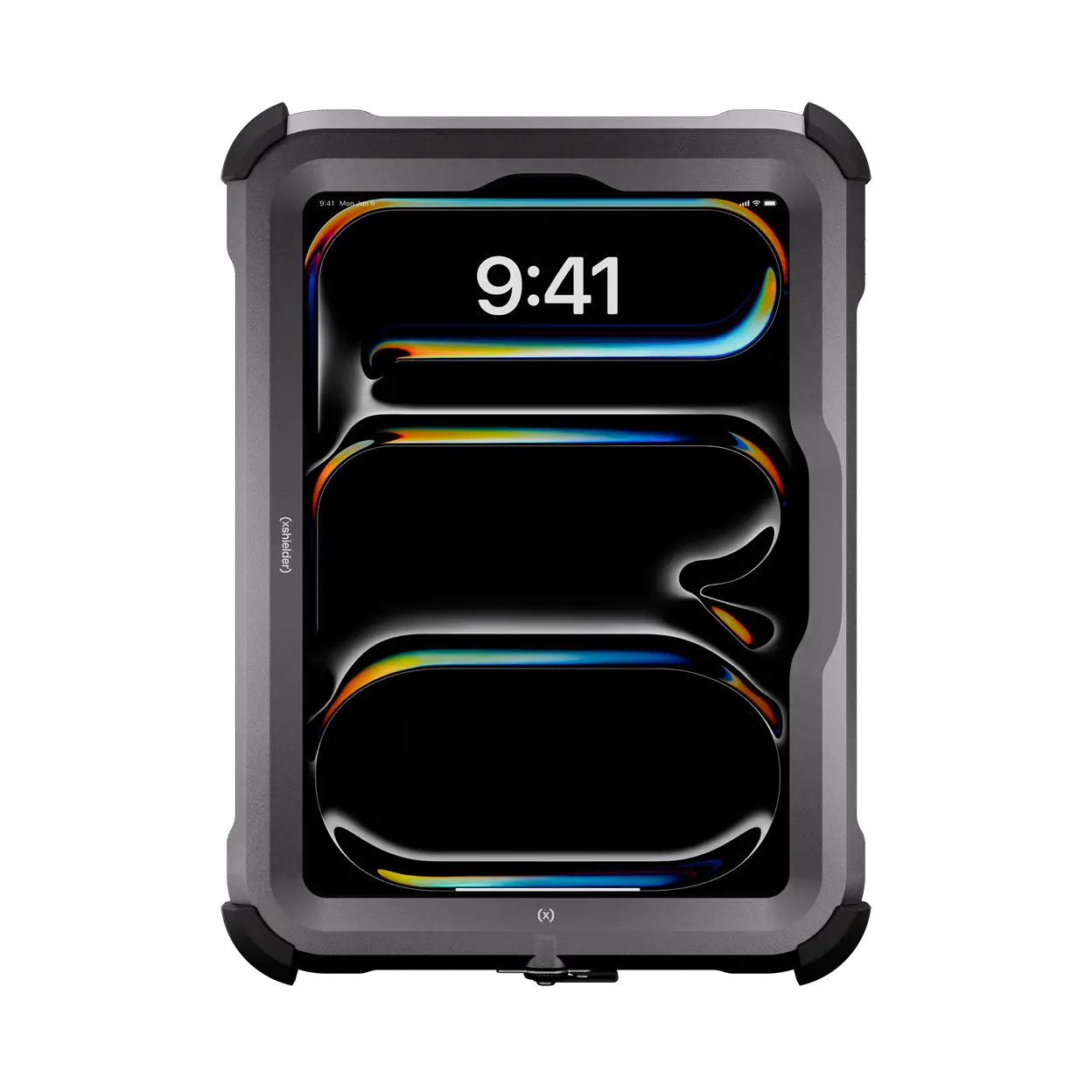 07 xshielder - ipad pro 3d renders  - pss image 1 - dark bg
