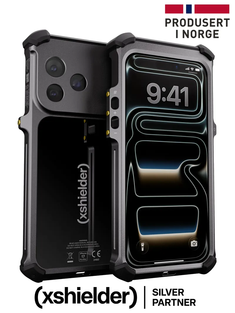 Xshielder har lansert iPhone 17 standard og 17 Pro Max til ATEX sone 1.