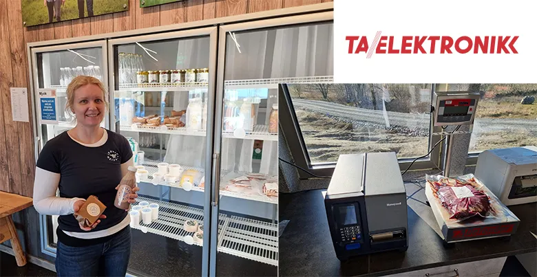 TA Elektronikk leverte alt JerseyMeieriet hadde behov for av merking! jerseym 01