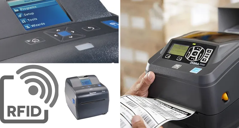 Etikettskriver RFID - Intermec PC43D | Zebra ZD500R - Sporing med RFID