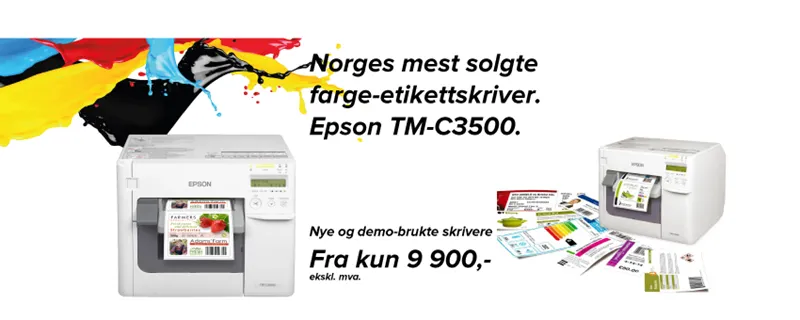 Epson TM-C3500 kampanje