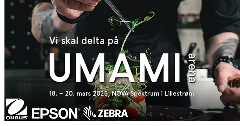Vi skal delta på UMAMI 18. – 20. mars, Nova Spektrum i Lillestrøm. Stand nummer C01-01.
