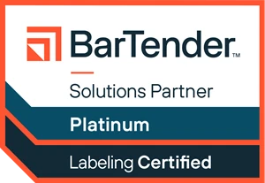 bartender solutions-partner platinum cert labeling