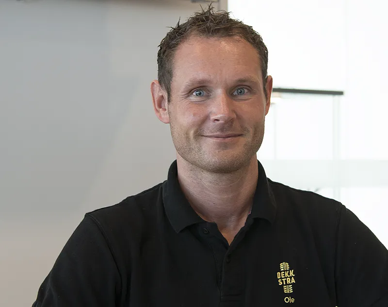 Daglig leder Ole Hedemand i Dekkstra Daglig leder Ole Hedemand i Dekkstra